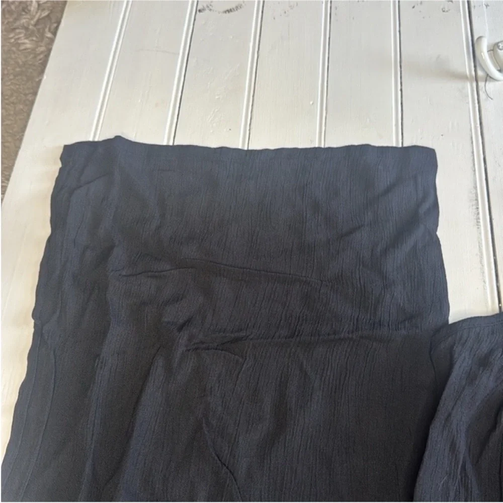 Prana Fernie Wide Leg Jumpsuit Black Size S